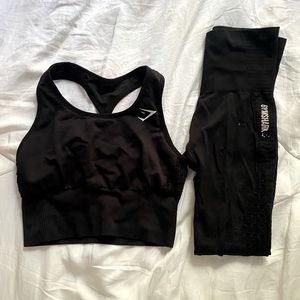 Gymshark Two Piece Set - Black